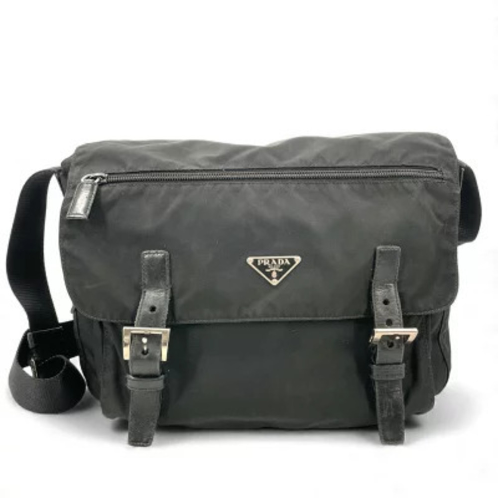 Prada Milano Shoulder Bag Black